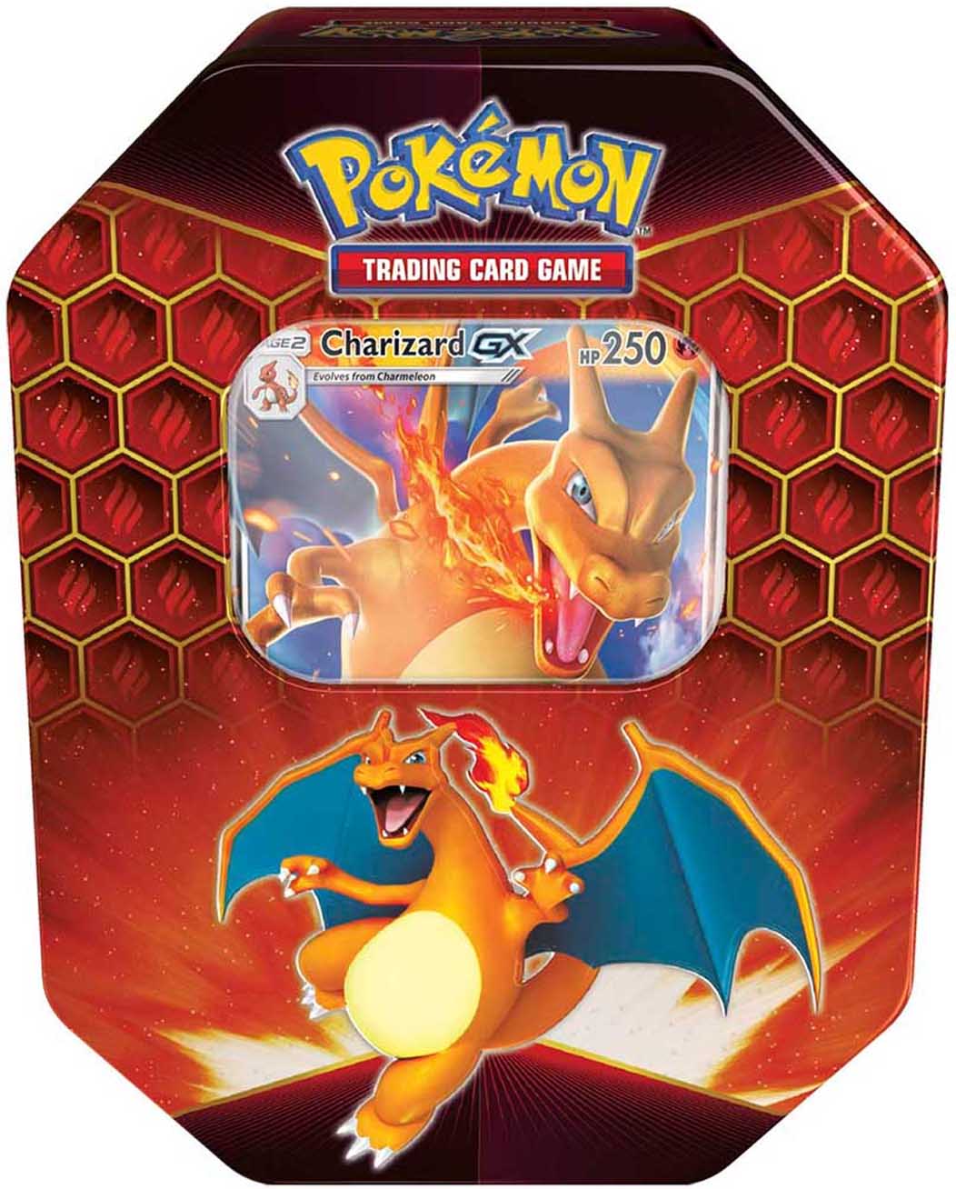 Pokémon Hidden Fates Charizard-GX Tin Box