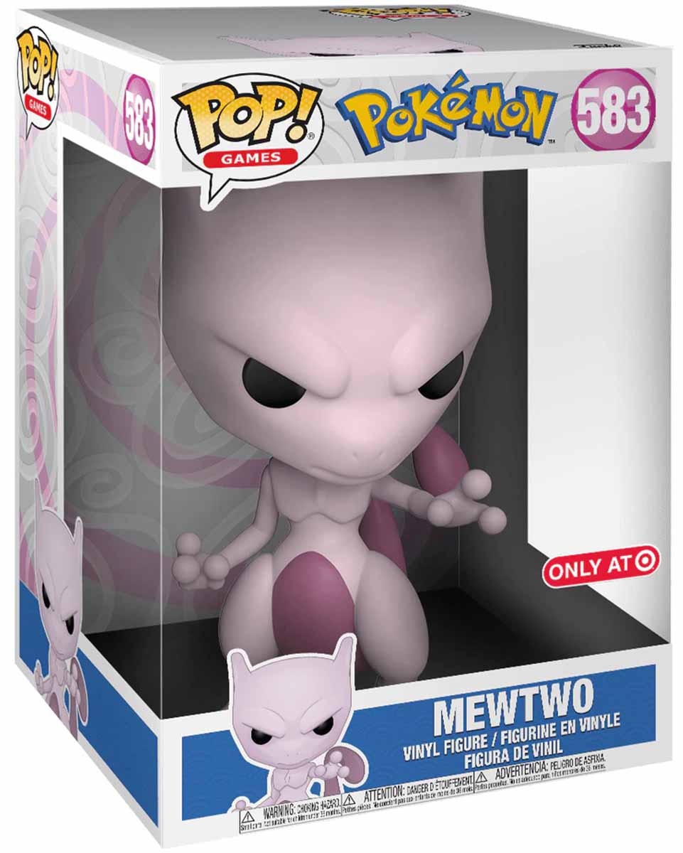 Pokémon Mewtwo JUMBO Funko POP 583