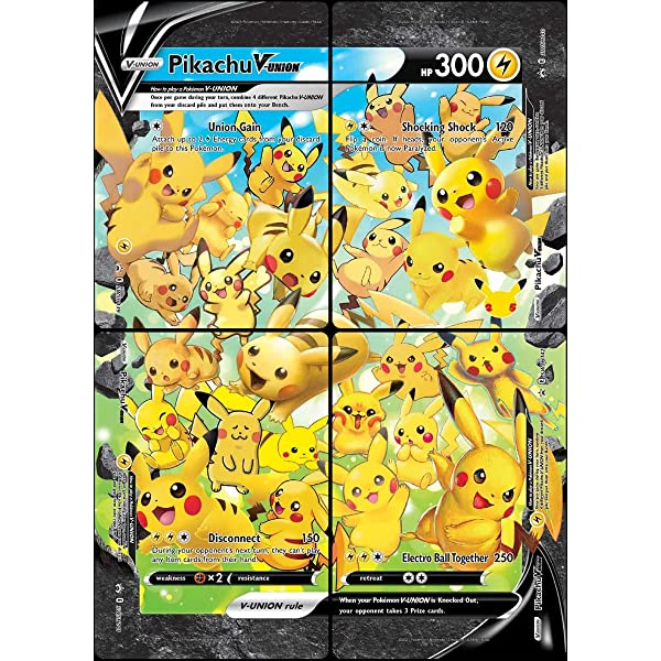 Pikachu V-Union - SWSH139 - SWSH142 - Pokémon TCG - EN