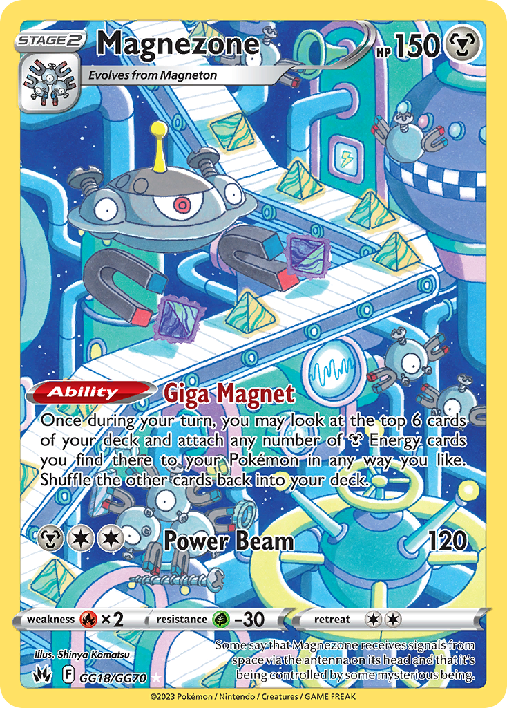 Magnezone - GG18/GG70 - Pokémon TCG - Near Mint - EN