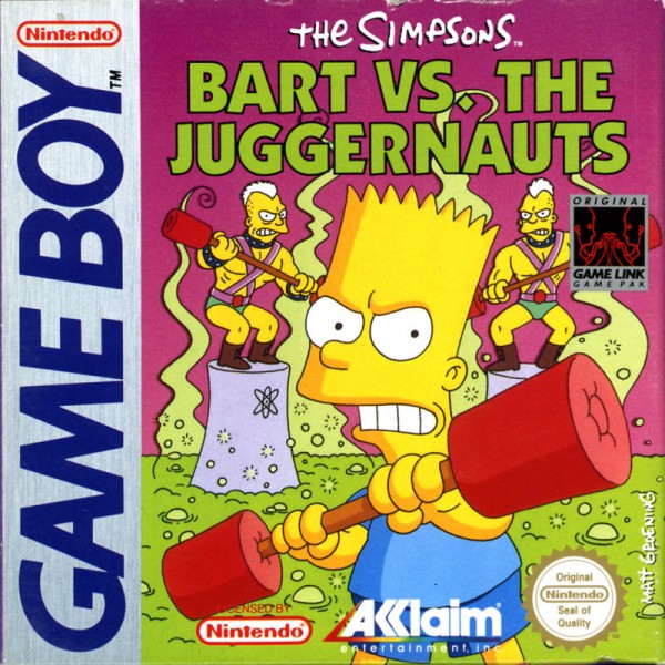 Die Simpsons Bart vs. the Juggernauts - Game Boy