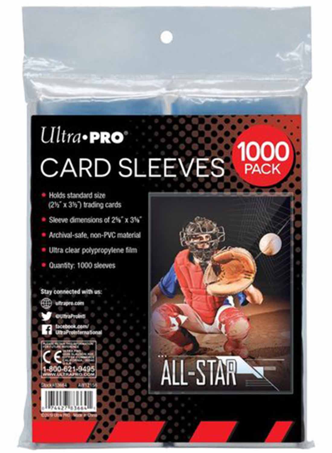 Ultra PRO Platinum Card Deck Protectors (1'000 pro pack)