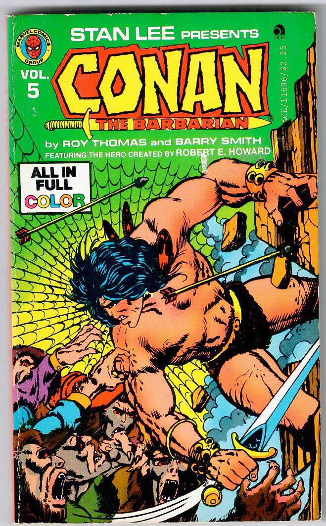 Conan the Barbarian Paperback #5