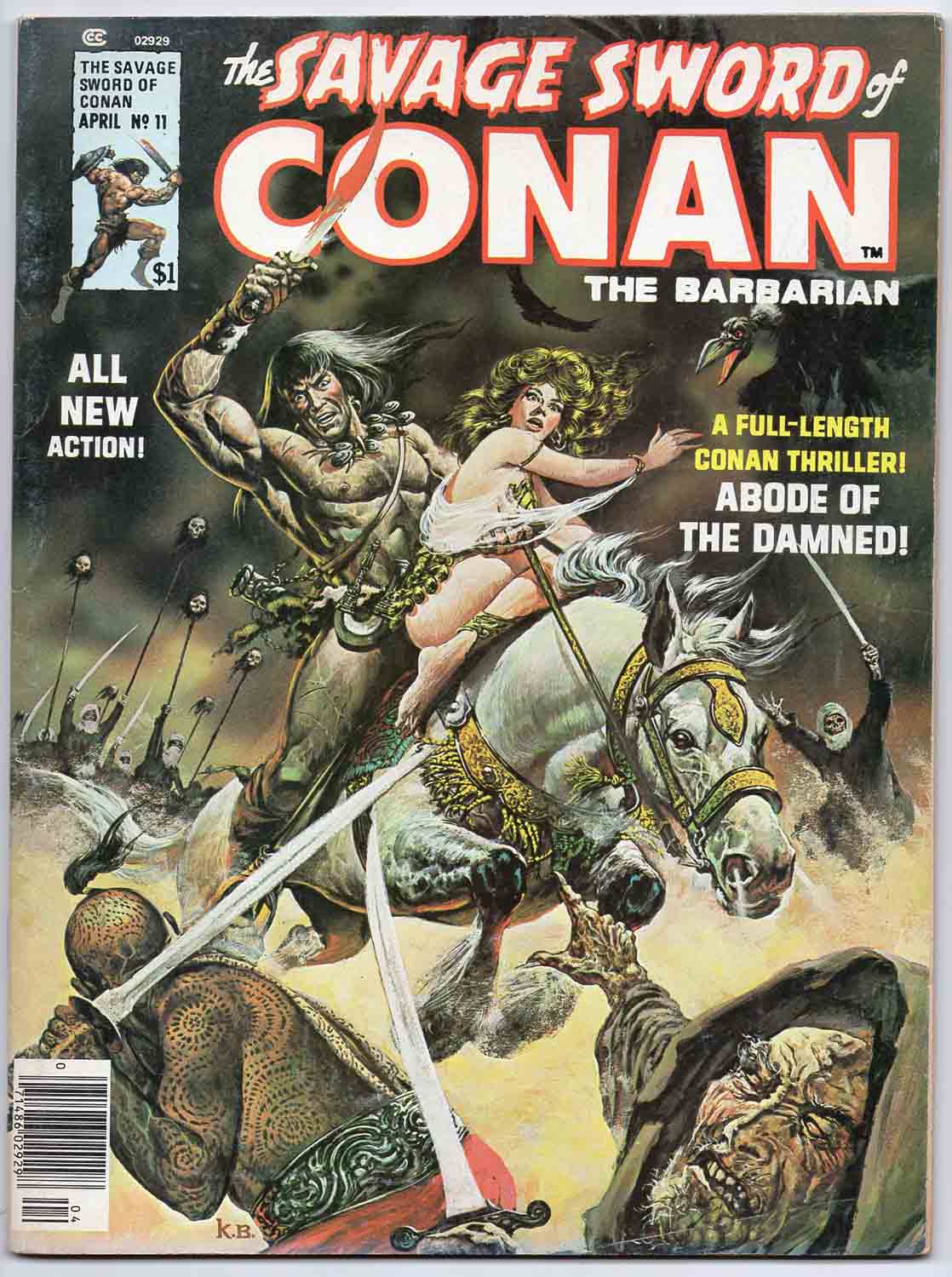 Savage Sword of Conan the Barbarian #11