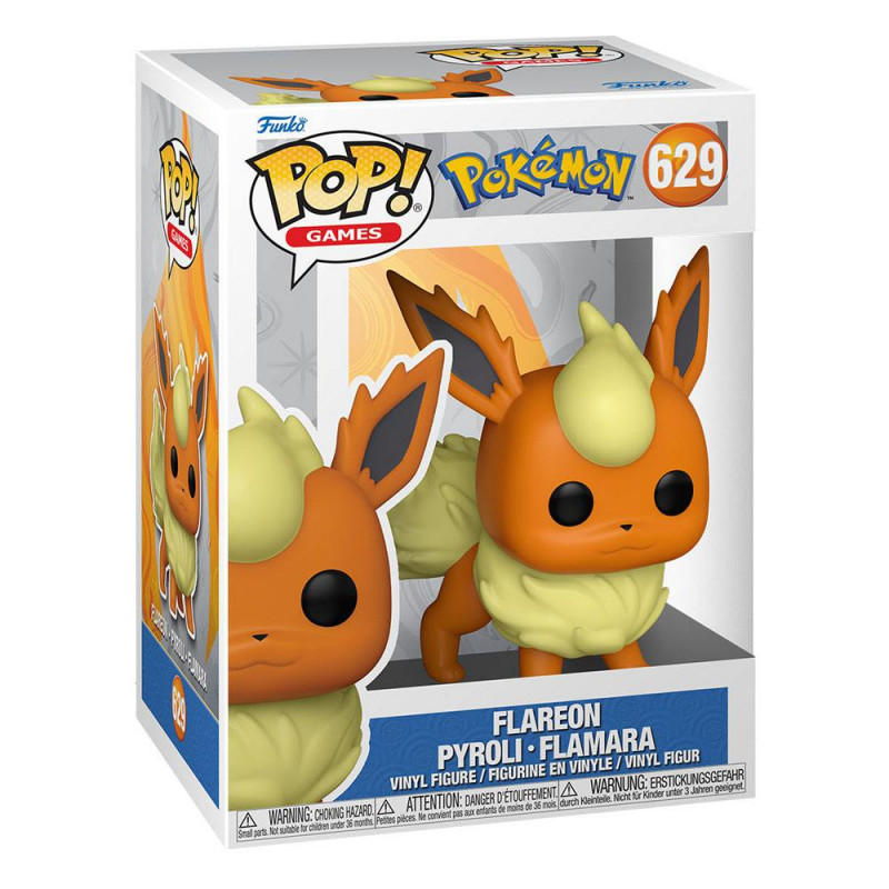 Pokémon Flareon Silver Funko POP 629