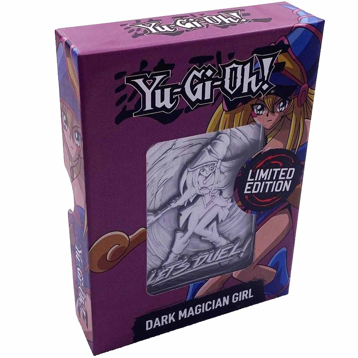 Yu-Gi-Oh! Dunkles Magiermädchen Limited Edition Metallkarte