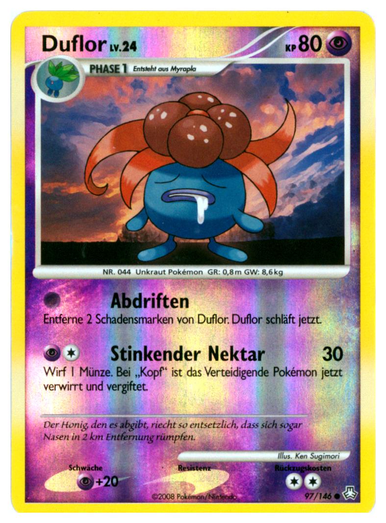 Duflor - 97/146 - Pokémon TCG - Near Mint - DE