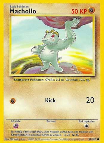 Machollo 052/102 - Pokémon TCG