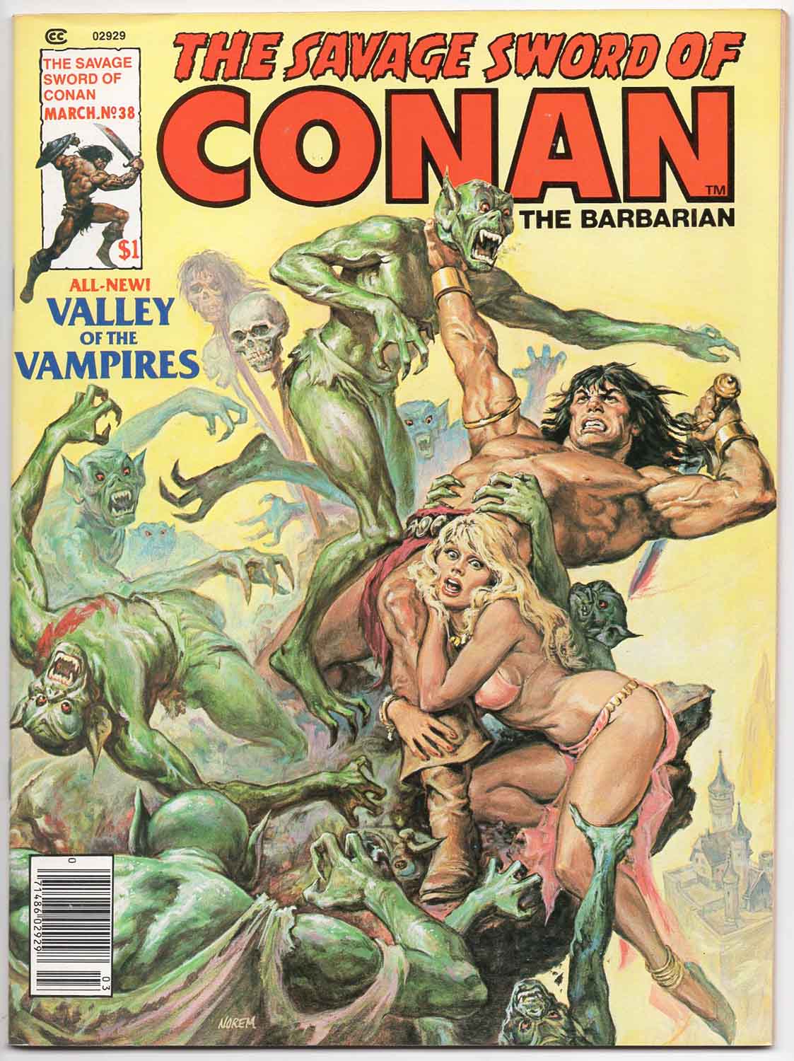 Savage Sword of Conan the Barbarian #38