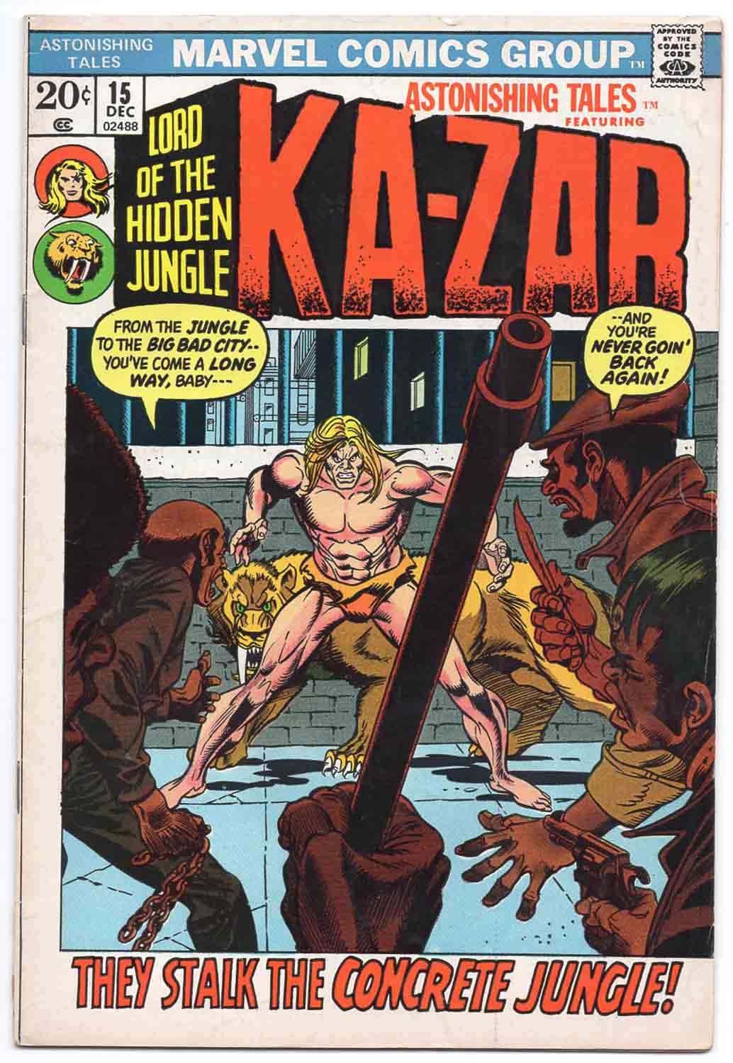 Astonishing Tales #15 Ka-Zar
