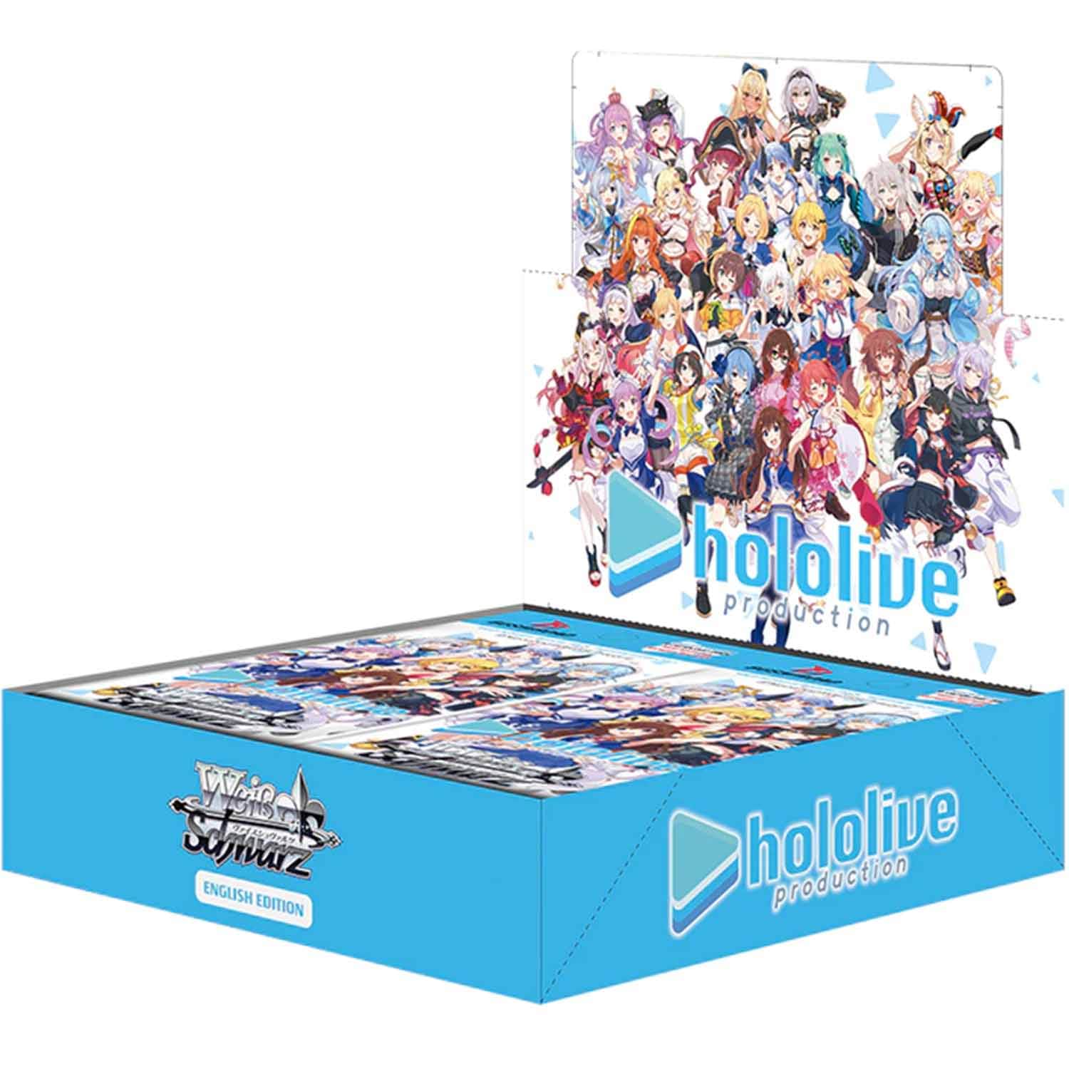 Hololive Production Booster Display - 1st Edition - Weiss Schwarz TCG - EN