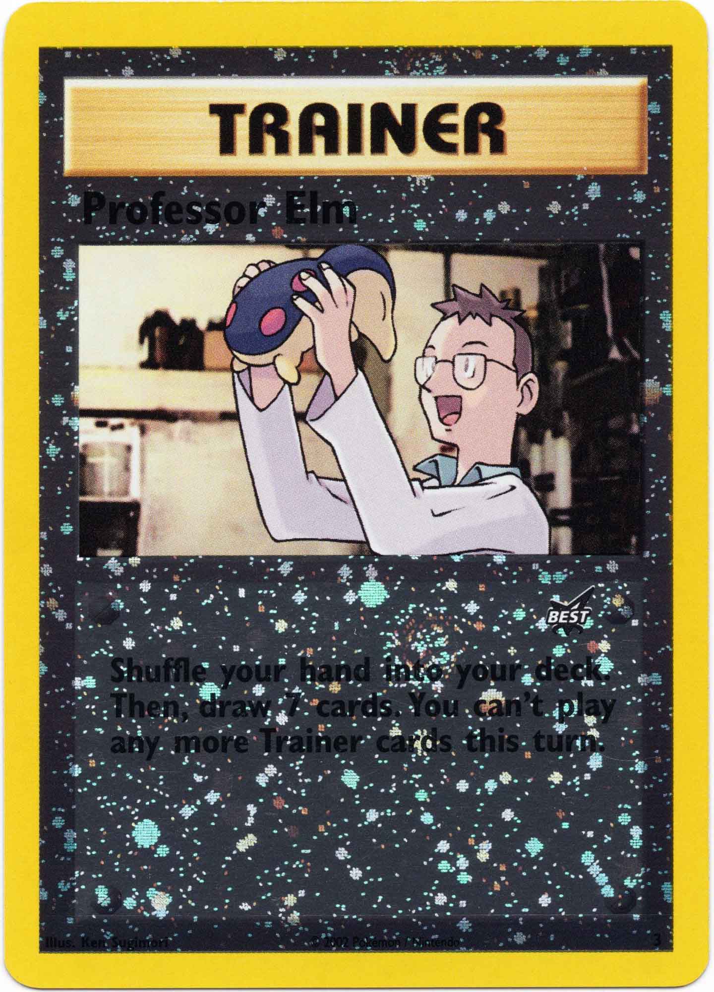 Professor Elm 3/9 - Pokémon TCG