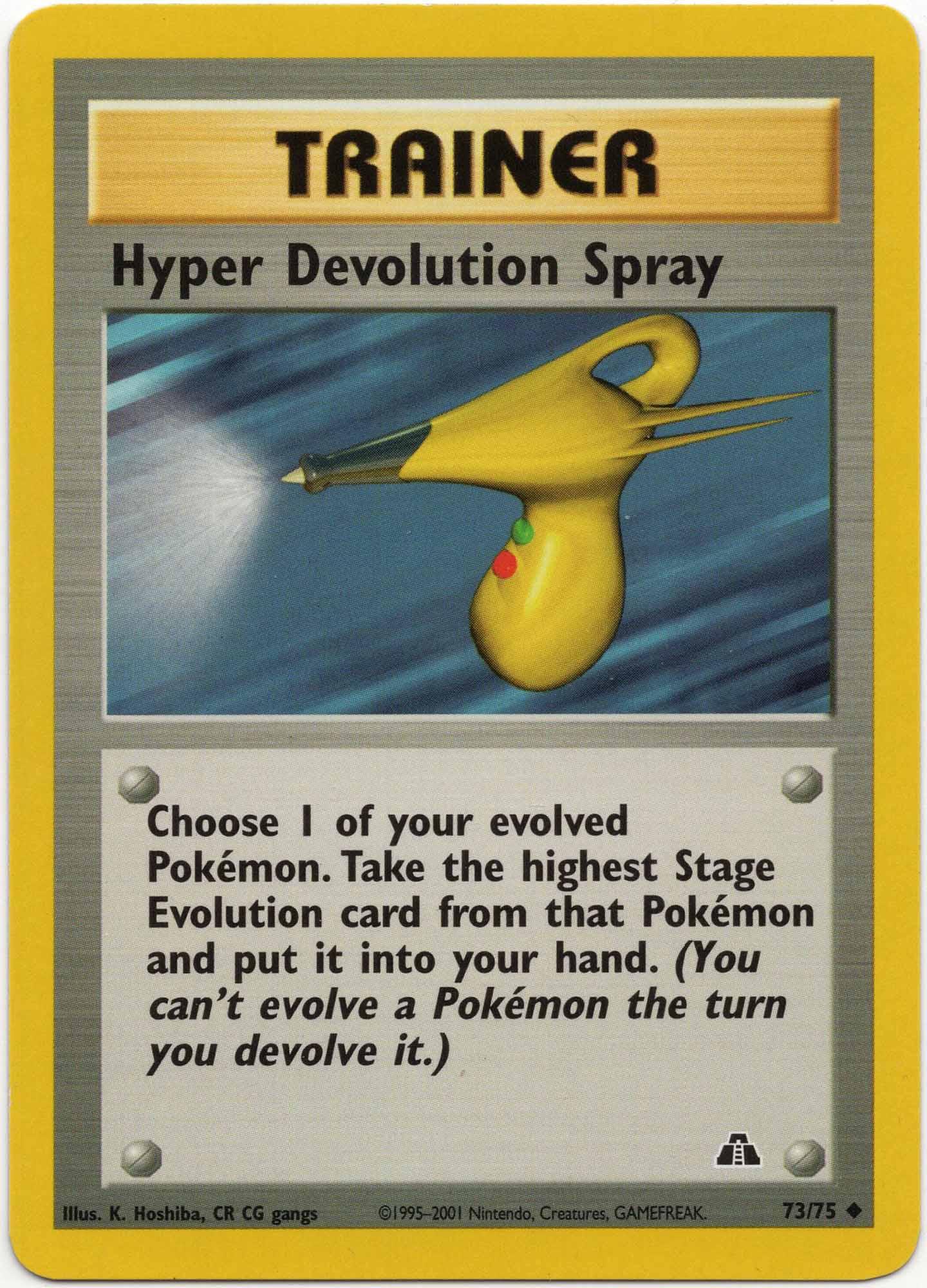 Hyper Devolution Spray - 73/75 - Pokémon TCG