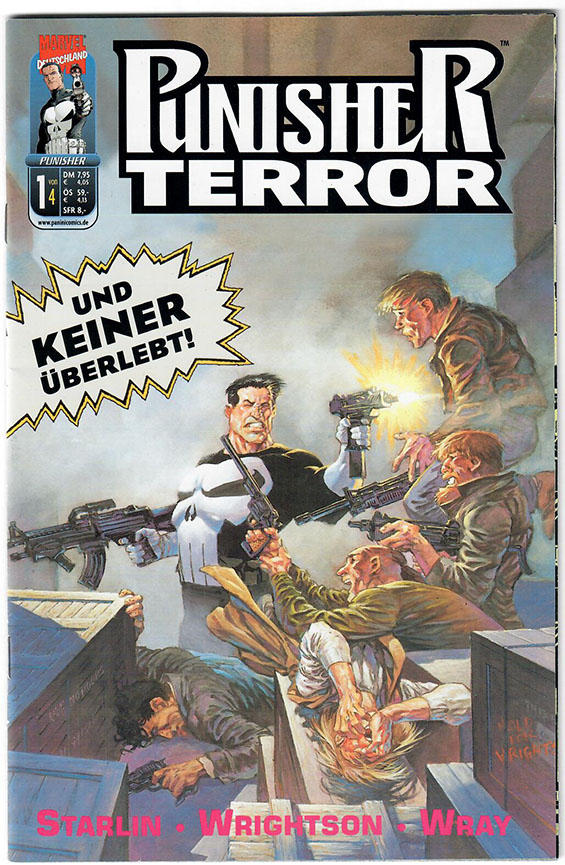 Punisher Terror #1-4 komplett