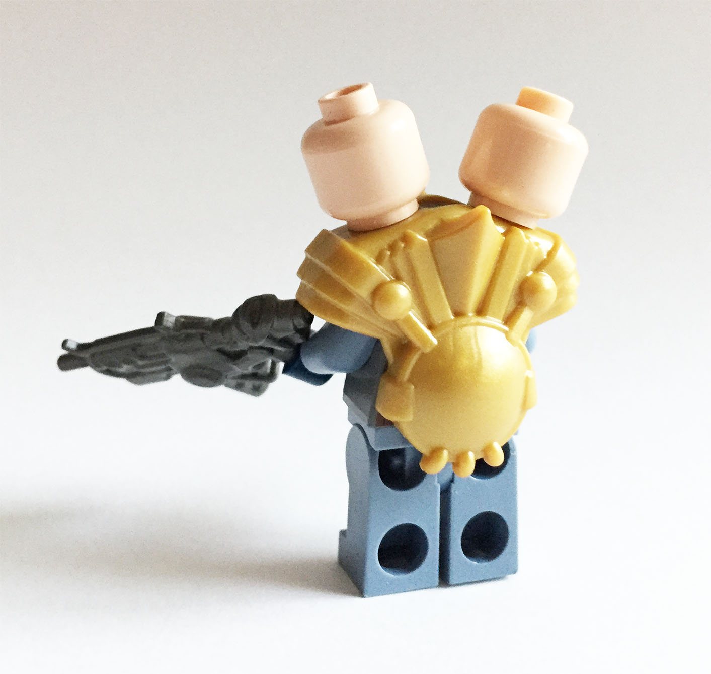 LEGO Minifigur Doppelkopfmutant (Perry Rhodan)