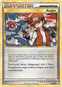 Angler - 92/123 - Reverse Holo - Pokémon TCG - Near Mint - EN