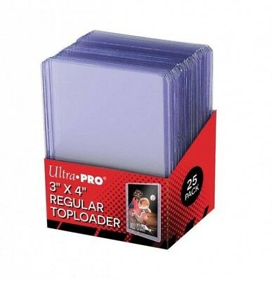 Ultra Pro Toploader 3" x 4" Clear Regular (25 pro pack)