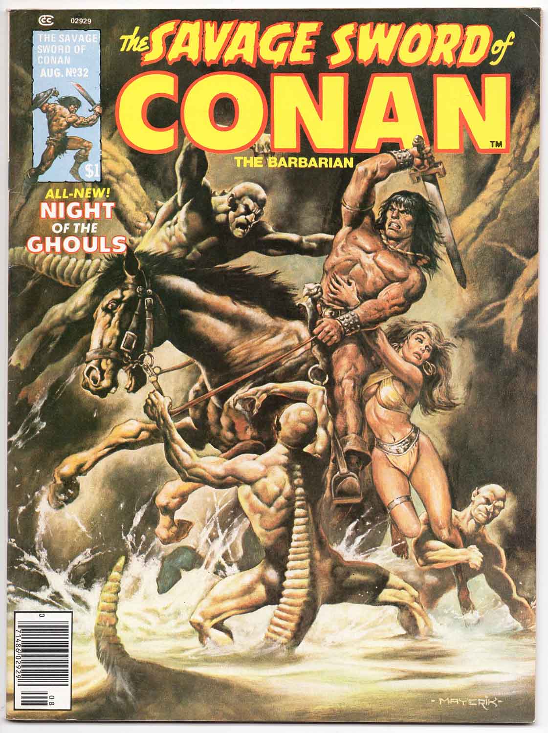 Savage Sword of Conan the Barbarian #32
