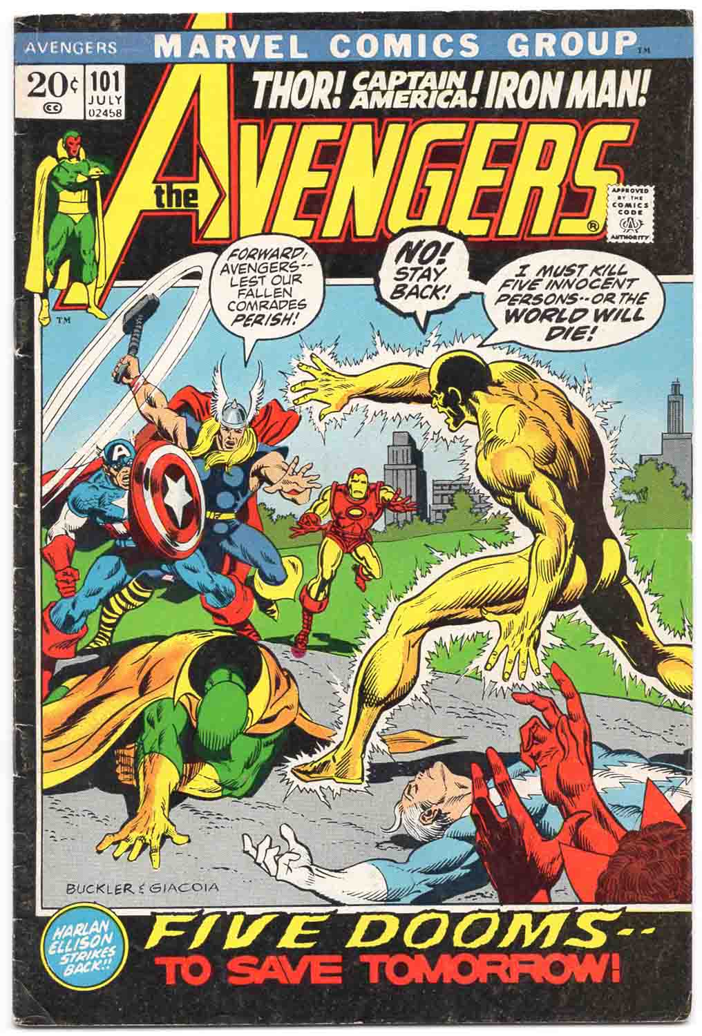 Avengers #101