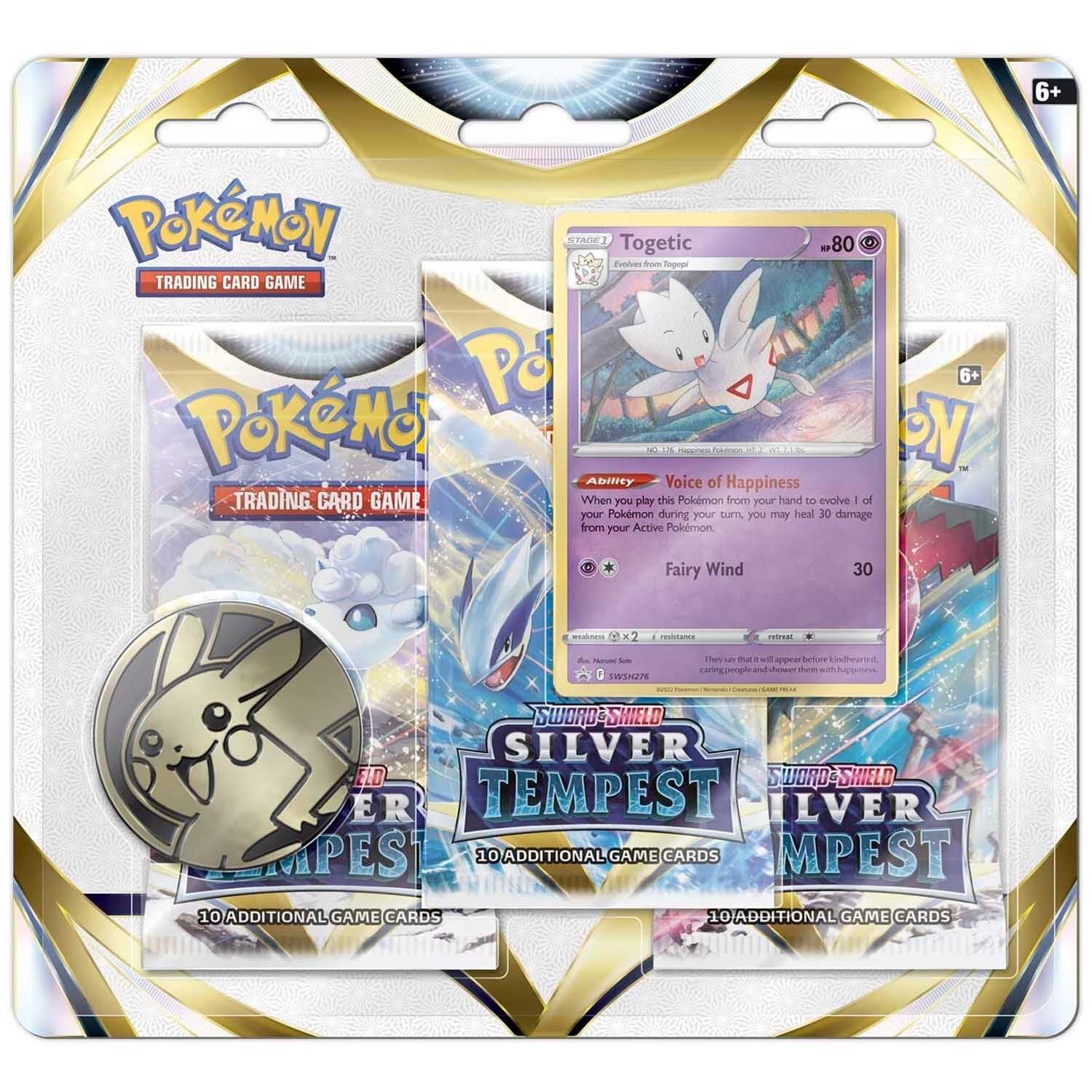 Pokémon Sword & Shield Silver Tempest Togetic Collection Blister - EN
