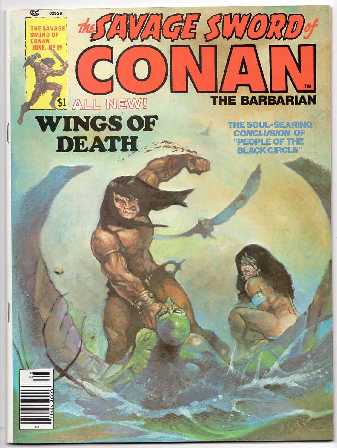 Savage Sword of Conan the Barbarian #19