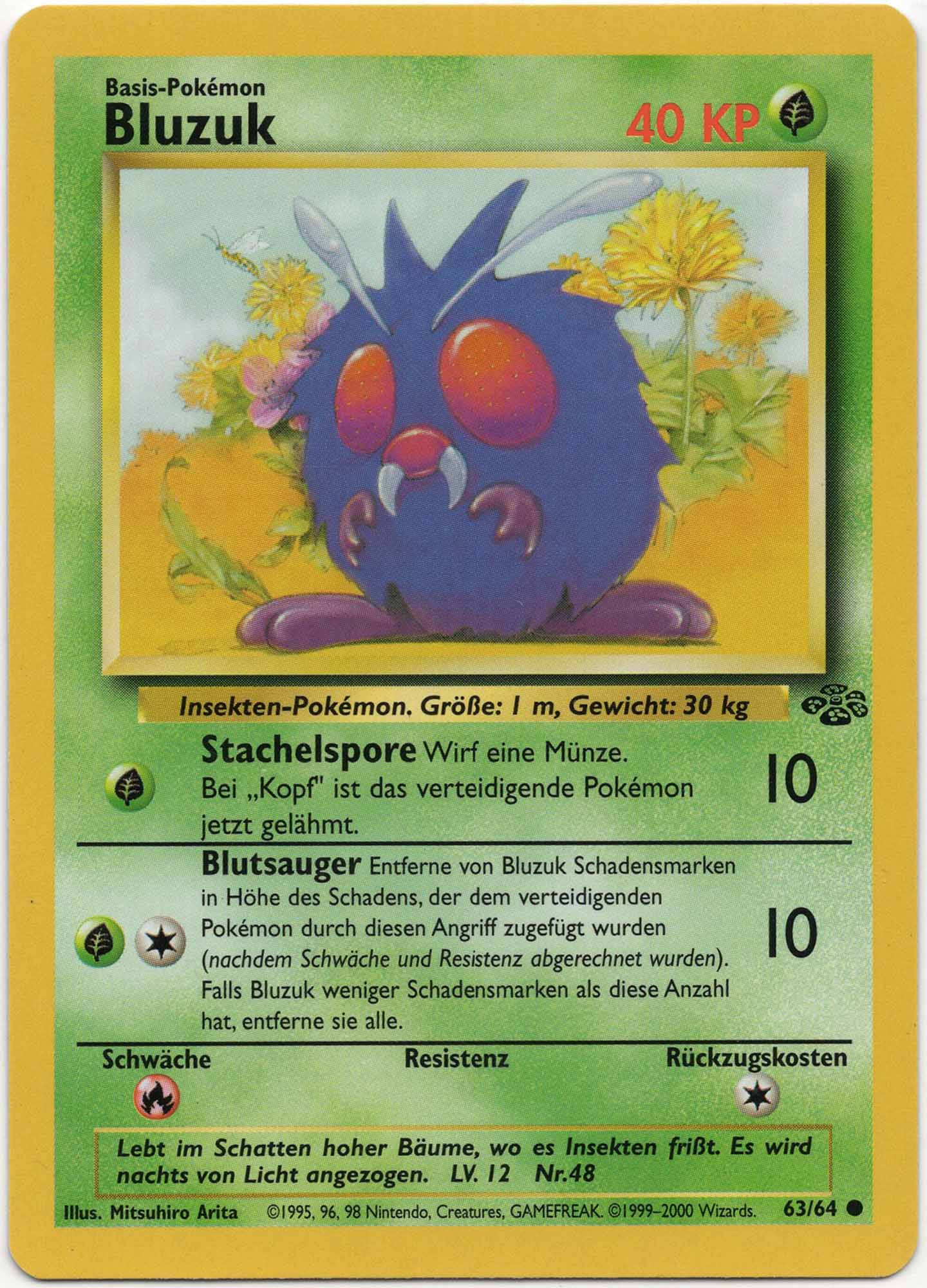 Bluzuk - 63/64 - Pokémon TCG