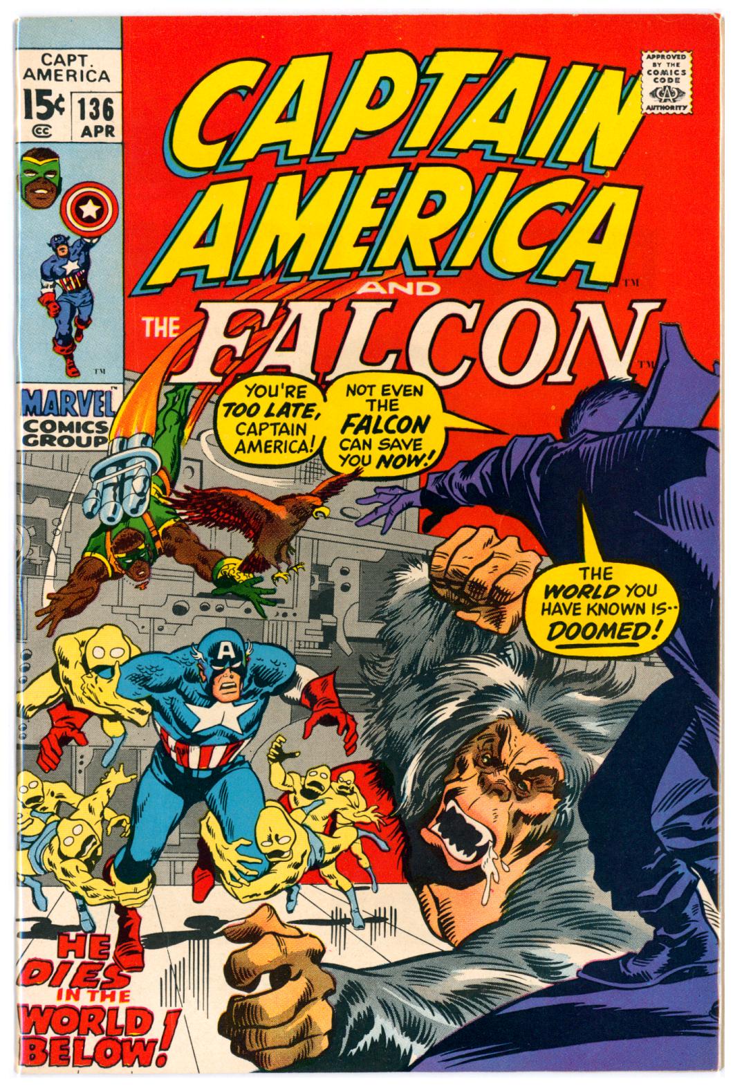 Captain America #136