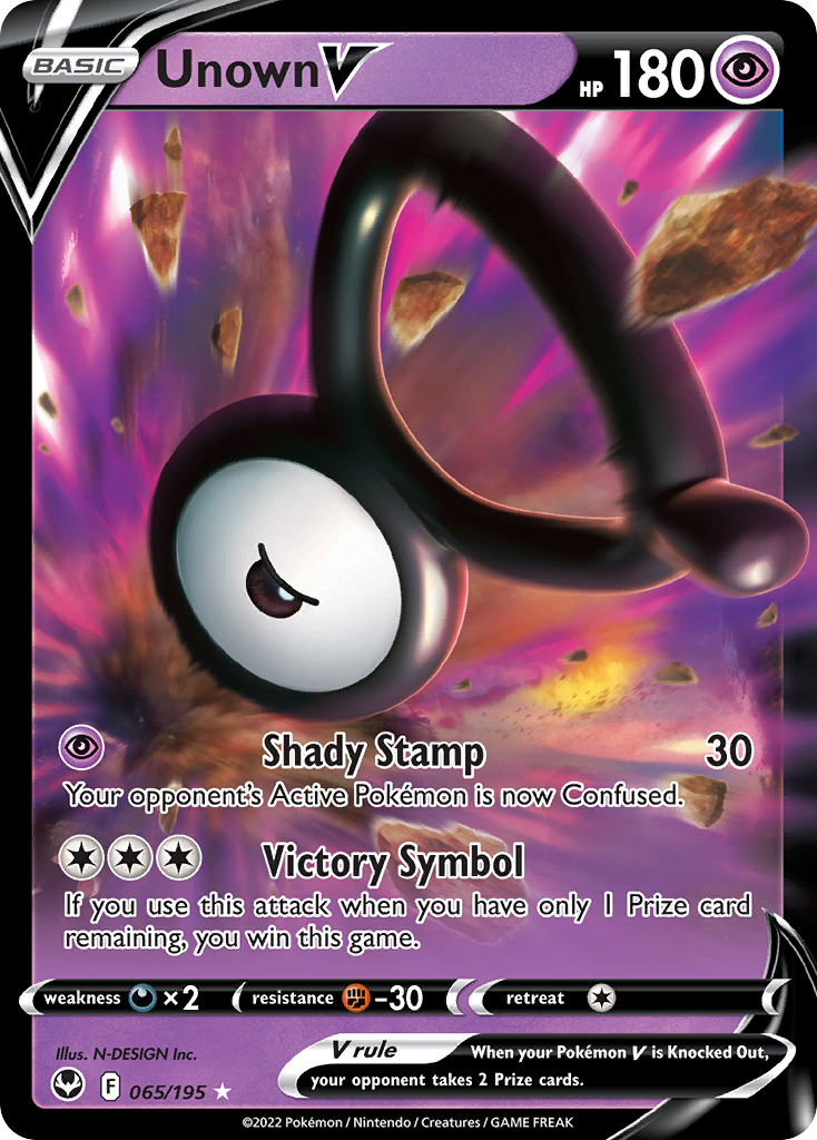 Unown V - 065/195 - Pokémon TCG - Near Mint - EN