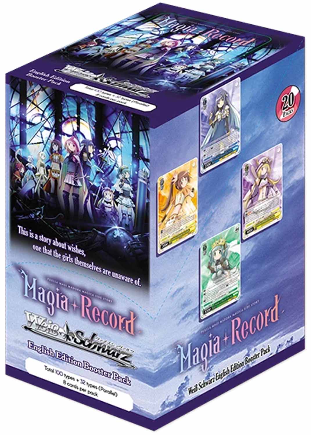 Magia Record Anime Version Booster Display - Weiss Schwarz TCG - EN